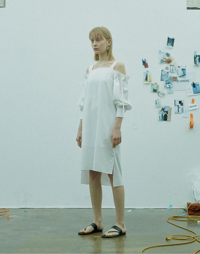 세컨드아르무아 세컨드 아르무아 Noa Dress_ White 멀티컬러 착용컷