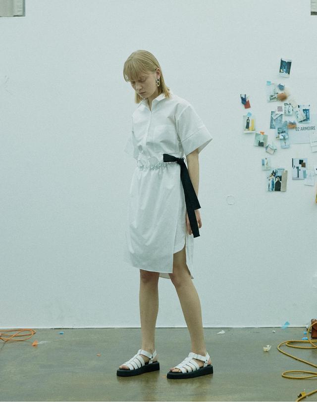 세컨드아르무아 세컨드 아르무아 Evelyn Dress_ White 멀티컬러 착용컷