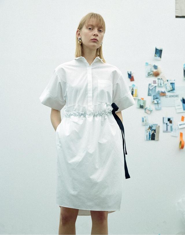 세컨드아르무아 세컨드 아르무아 Evelyn Dress_ White 멀티컬러 착용컷