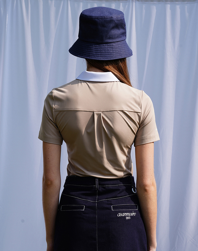 세컨드아르무아 세컨드 아르무아 Amelia Top_Beige 착용컷