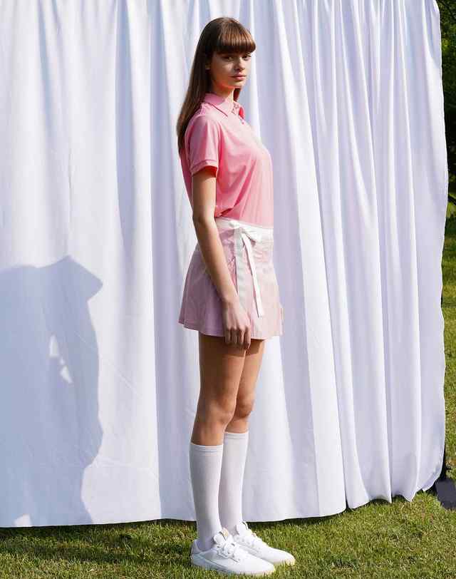 세컨드아르무아 세컨드 아르무아 Nadia Skirt_Pink 착용컷