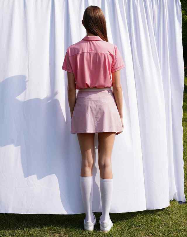 세컨드아르무아 세컨드 아르무아 Nadia Skirt_Pink 착용컷