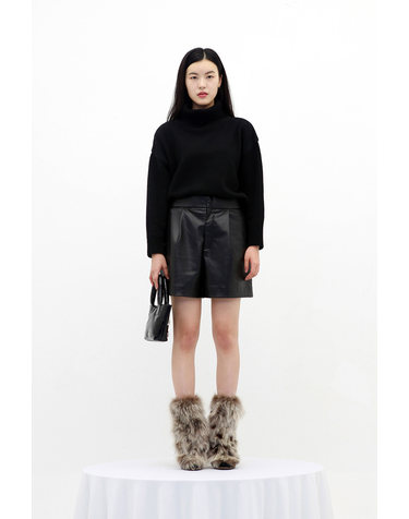 Morgan Knit Top _ Black