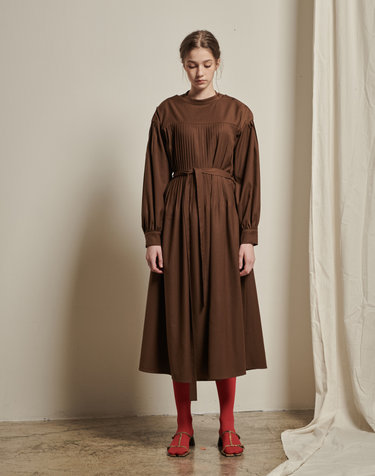 Heidi Dress _ Brown