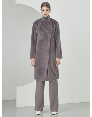 세컨드 아르무아 Haylee Coat _ Grey