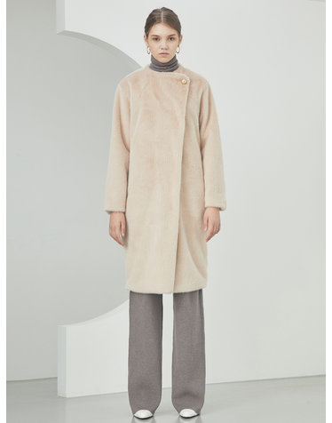 세컨드 아르무아 Haylee Coat _ Pink Beige