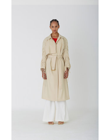 Jennie Trench Coat _ Butter