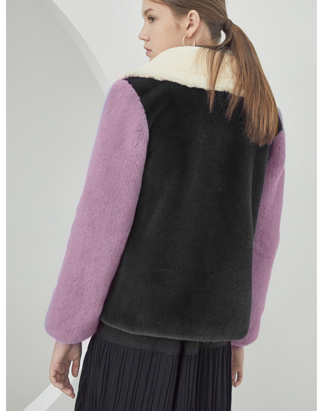세컨드아르무아 세컨드 아르무아 Poppy Jacket _ Lavender 착용컷