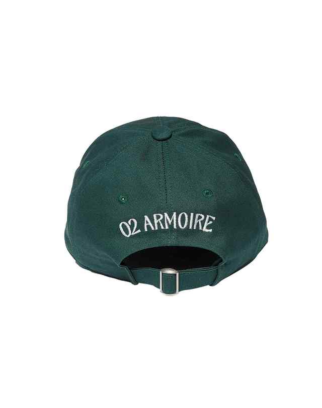 세컨드아르무아 세컨드 아르무아 Amiah Ball Cap_Green 착용컷