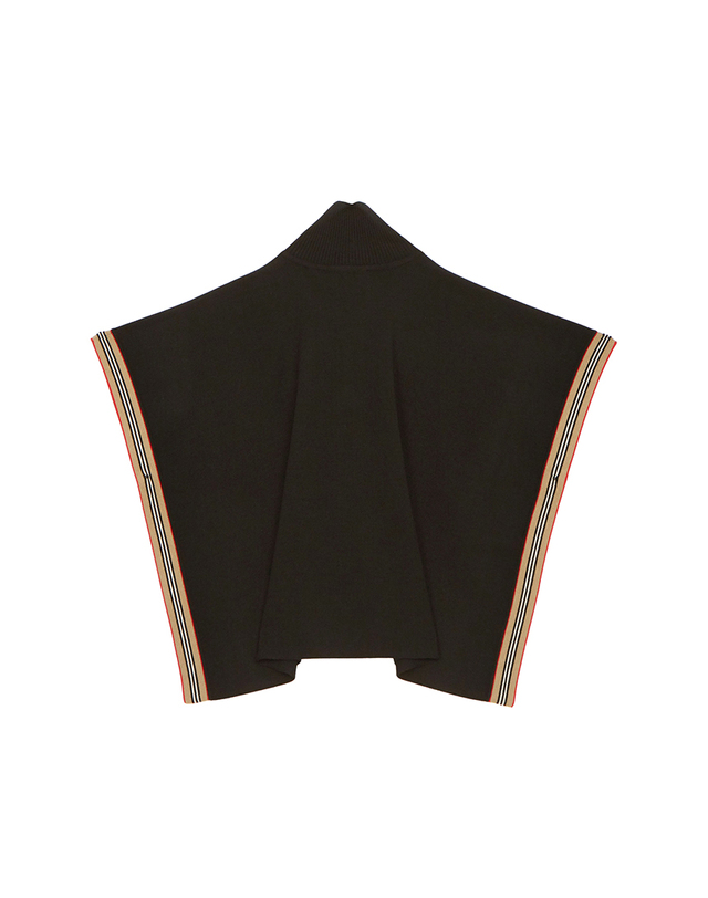 버버리 키즈 버버리키즈 버버리키즈 케이프 GINNY CAPE 8053463 A1189 (성인착용가능) 착용컷