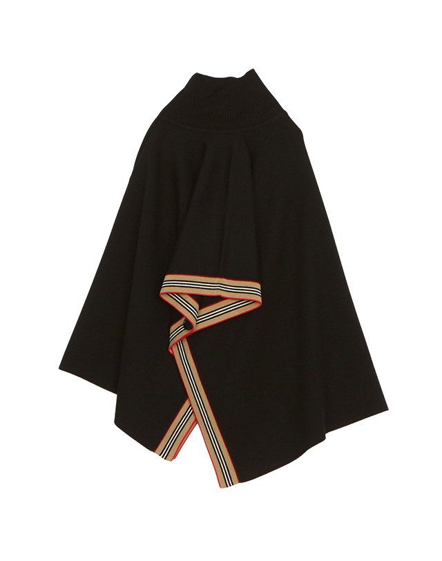 버버리 키즈 버버리키즈 버버리키즈 케이프 GINNY CAPE 8053463 A1189 (성인착용가능) 착용컷