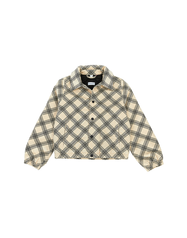 버버리 키즈 버버리키즈 버버리키즈 체크 코듀로이 자켓 STANLEY CHK 8088498 A1073 (성인착용가능) 착용컷