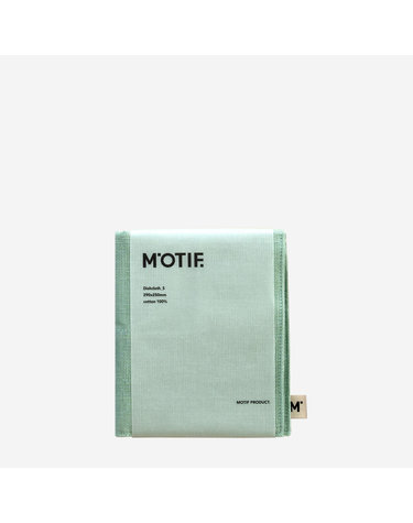 모티프 키친 크로스 행주 - 민트
