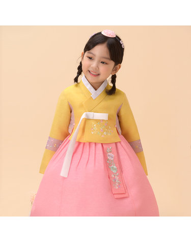 [예가한복] WN1090 아린나래 여아한복/아동한복