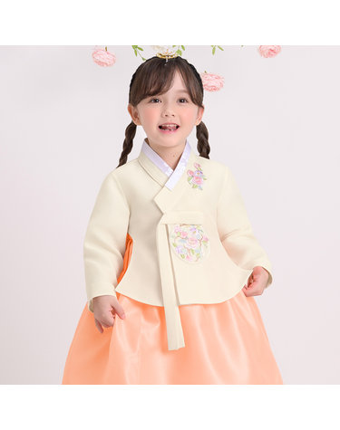 [예가한복] WN7033 연지나래 여아한복/아동한복
