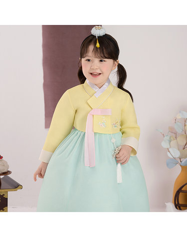 [예가한복] WN7054 세아나래 여아한복/아동한복
