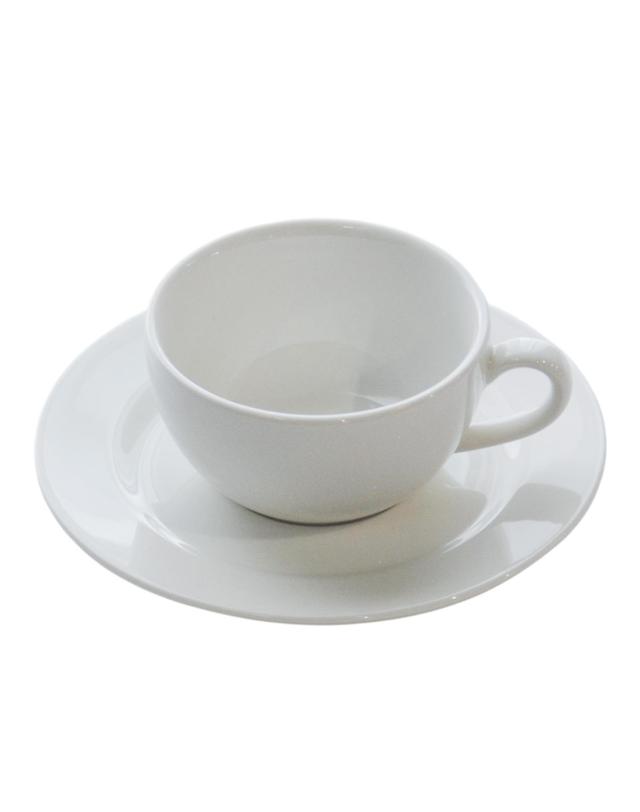 라크 RAK 라크 포셀린 호텔 커피컵 화이트 커피잔 1인조 세트 150ml 착용컷