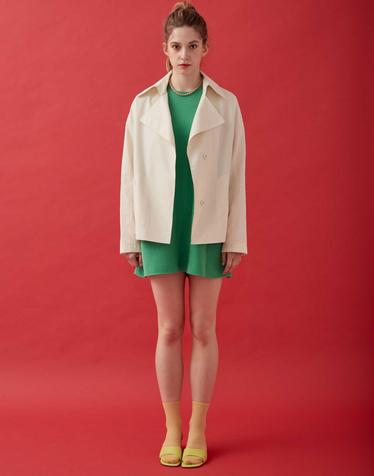 [LETTUCE] Cocoon jacket