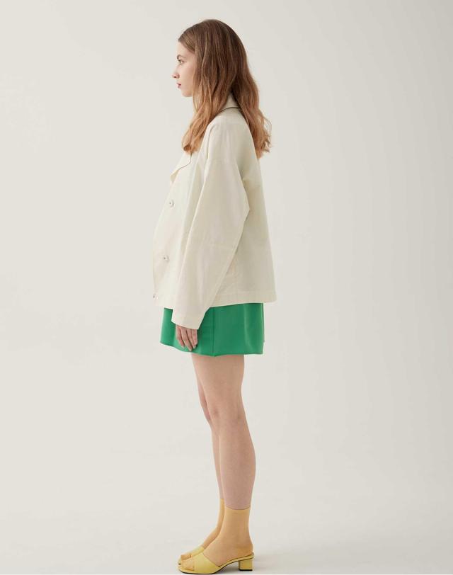 레터스 [LETTUCE] Cocoon jacket 착용컷