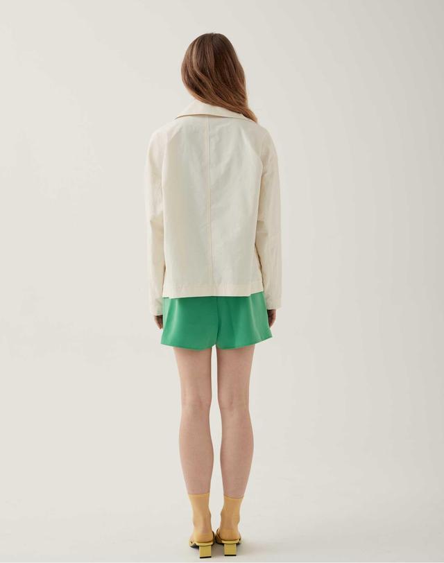 레터스 [LETTUCE] Cocoon jacket 착용컷