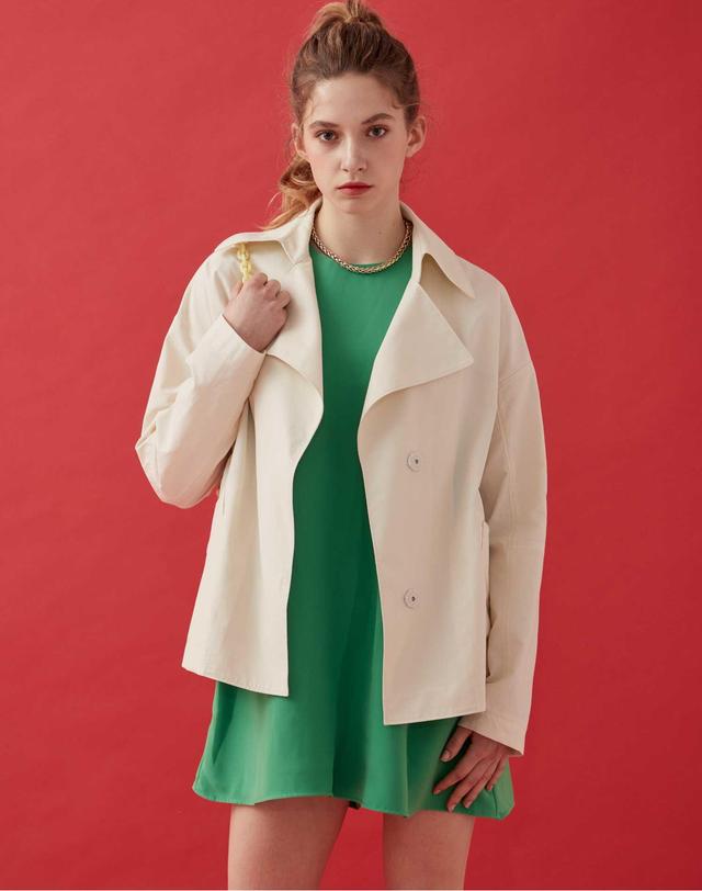 레터스 [LETTUCE] Cocoon jacket 착용컷