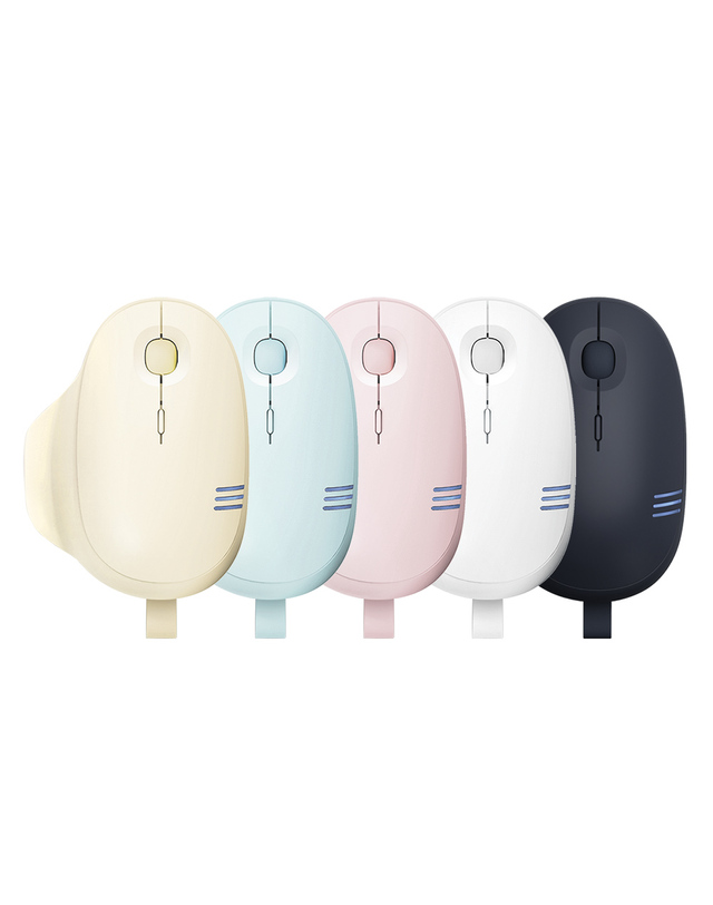 엑토 엑토 디자인 윙 저소음 USB 무선 마우스 AWM-05 착용컷