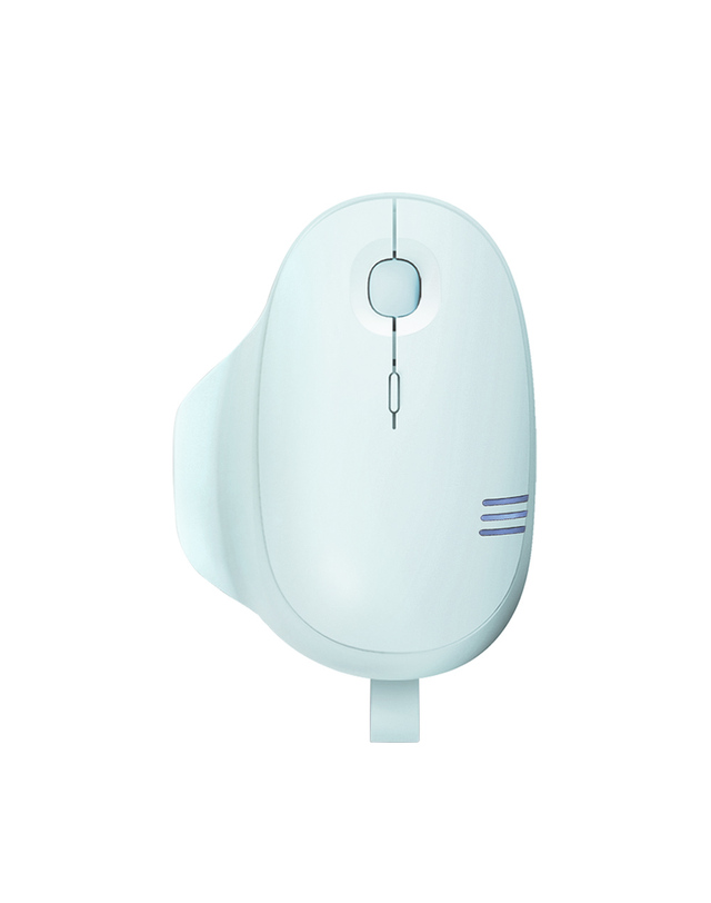 엑토 엑토 디자인 윙 저소음 USB 무선 마우스 AWM-05 착용컷