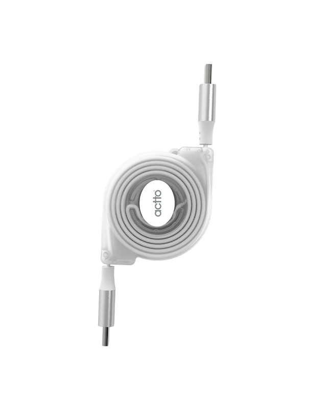 엑토 엑토 60W PD C to C 자동감김 고속충전 케이블 TC-46 착용컷
