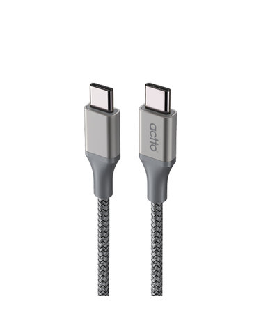 엑토 100W PD C타입 to C 5A 고속 충전 전송 1m 케이블 TC-54