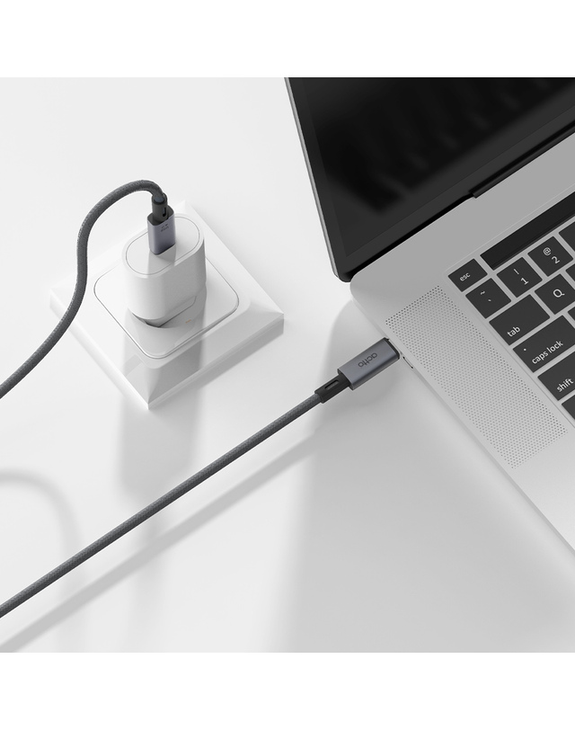 엑토 엑토 USB PD 240W C to C 초고속 충전 케이블 TC-50 착용컷