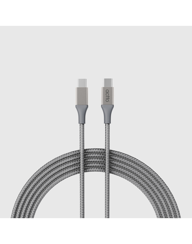 엑토 엑토 100W PD C타입 to C 5A 고속 충전 전송 3m 롱 케이블 TC-55 착용컷