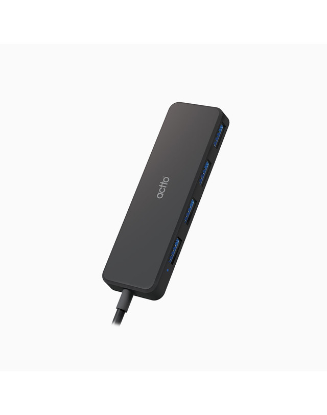 엑토 엑토 USB 3.2 4포트 노트북 PC 외장하드 1m 롱 멀티 허브 HUB-60 착용컷