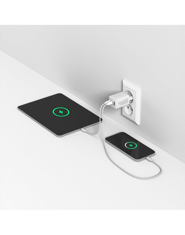 엑토 엑토 65W GaN PD 3.0 C타입 초고속 멀티 어댑터 충전기 MTA-74 착용컷