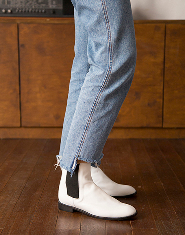 바이언스 BIB18409 ALTO CHELSEA ANKLE BOOTS / 2COLORS 착용컷