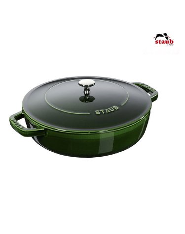 [스타우브] 시스테라 전골 냄비 24cm 바질그린