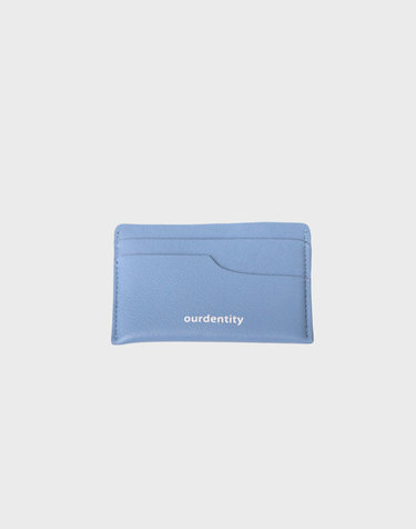 Handmade card wallet Blue
