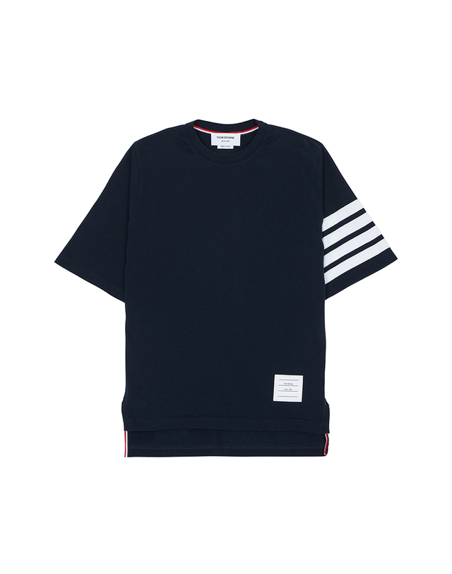 톰브라운 톰브라운 여성 반팔티셔츠 FJS102G 07862 415 착용컷