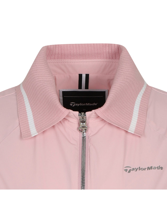 테일러메이드 여성 반팔 카라 점퍼 TJN-71HG01-403 착용컷