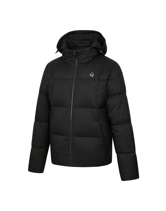 테일러메이드 남성 중량 후드 다운 점퍼 TDO-42HG01-199 착용컷