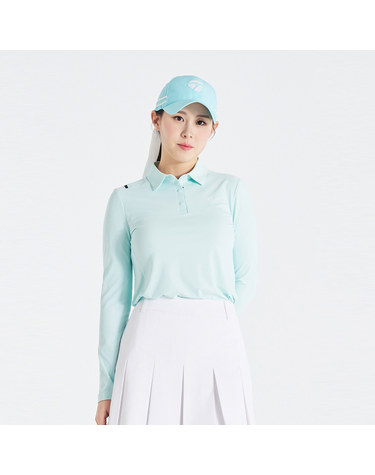 26SS 여성 어깨 포인트 카라 긴팔 티셔츠 TT6-57HG41-830