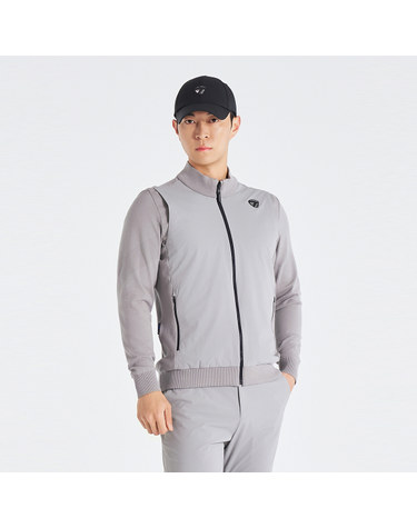 26SS 남성 우븐 하이브리드 집업 니트 가디건 TS6-11HG21-190