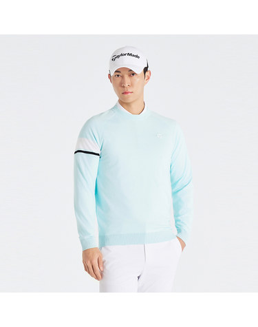 26SS 남성 소매 배색 니트 TS6-12HG23-830