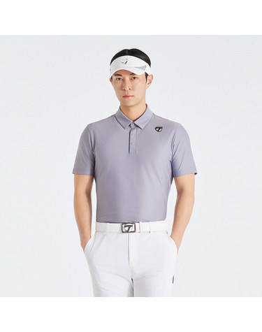 26SS 남성 자카드 메쉬 카라 반팔 티셔츠 TT6-22HG42-190