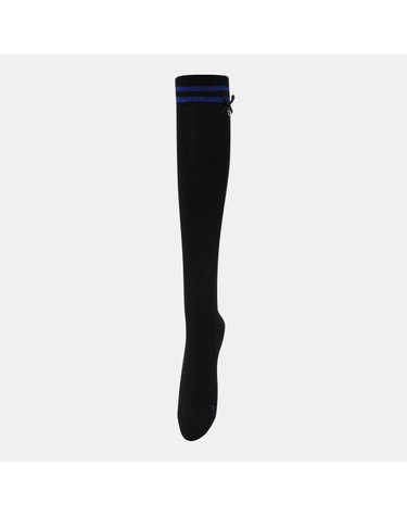 26FW 여성 라인 배색 리본 니삭스(38CM) TA6-76HG04-199