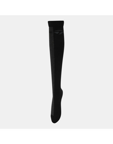 26FW 여성 언발란스 로고 자카드 배색 니삭스(38CM) TA6-76HG05-199