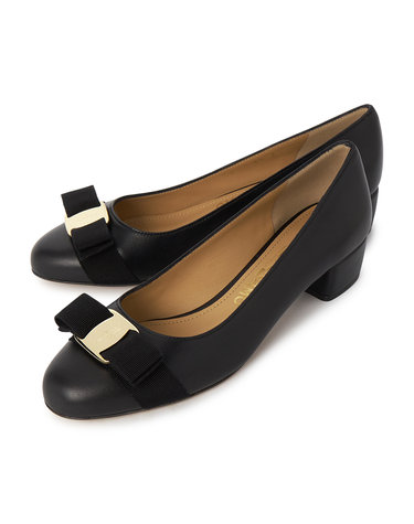 페라가모 바라 보우 여성 펌프스 VARA SOFT NERO 0775750 (발볼 C)