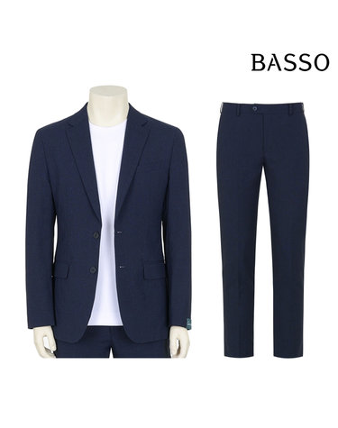 울 블렌디드 투톤 마이크로 슬림핏 정장 세트(BSX2JQ87ABSX2PQ87A)
