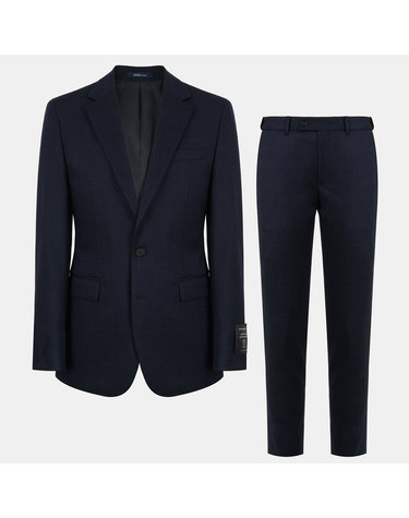 [BASSO homme]울 블렌드 스트레치 싱글 수트 세트 네이비 WSY3JT30A_WSY3PT30A