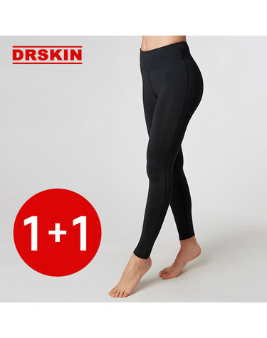 [DRSKIN] 여성 요가 피트니스 데일리 9부 스포츠 레깅스 1+1