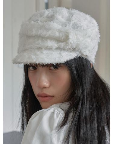 RUBAN NOUVELLE MARGOT HAT IN PEONY WHITE